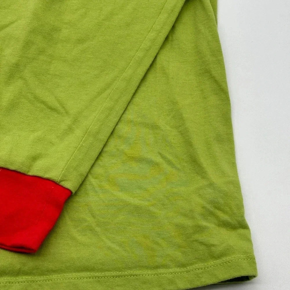 Dr Seuss THE GRINCH Mens Christmas Holiday MERRY WHATEVER PJ Pajama Top Size XL - Picture 4 of 7